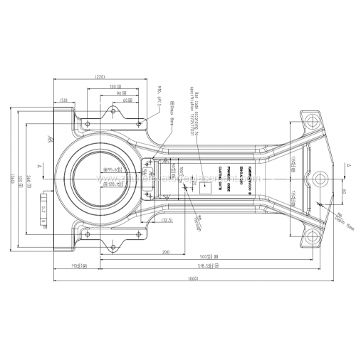 KM871716H02 Bearing Support for KONE MX18 Motors